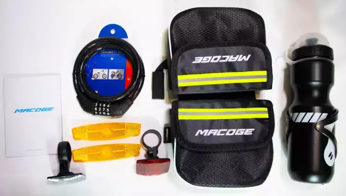 Велосипед Macoge D300 д.29 р.19, серо-черный
